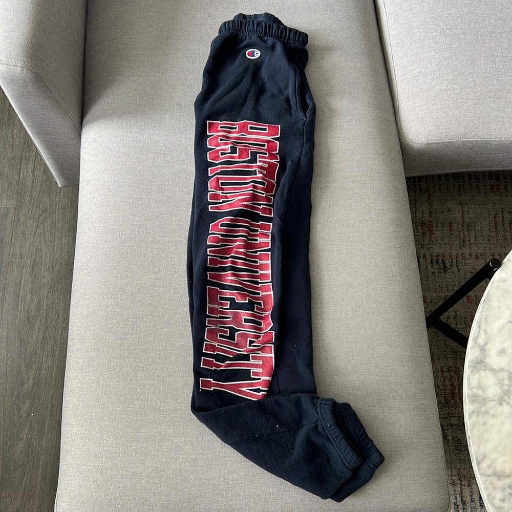 Champion Boston University Sweatpants (Mens XS)